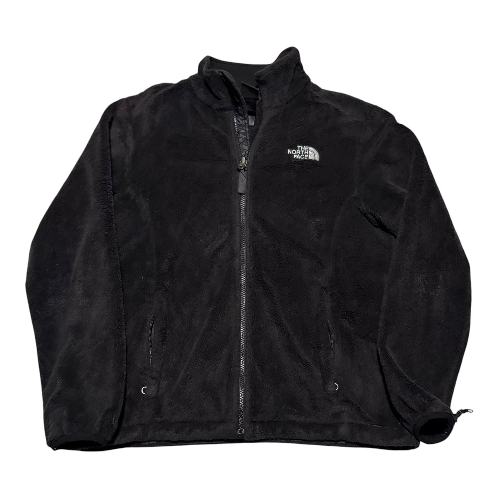 The North Face Osito Sherpa Black Full‎ Zip Jacket Women's Medium